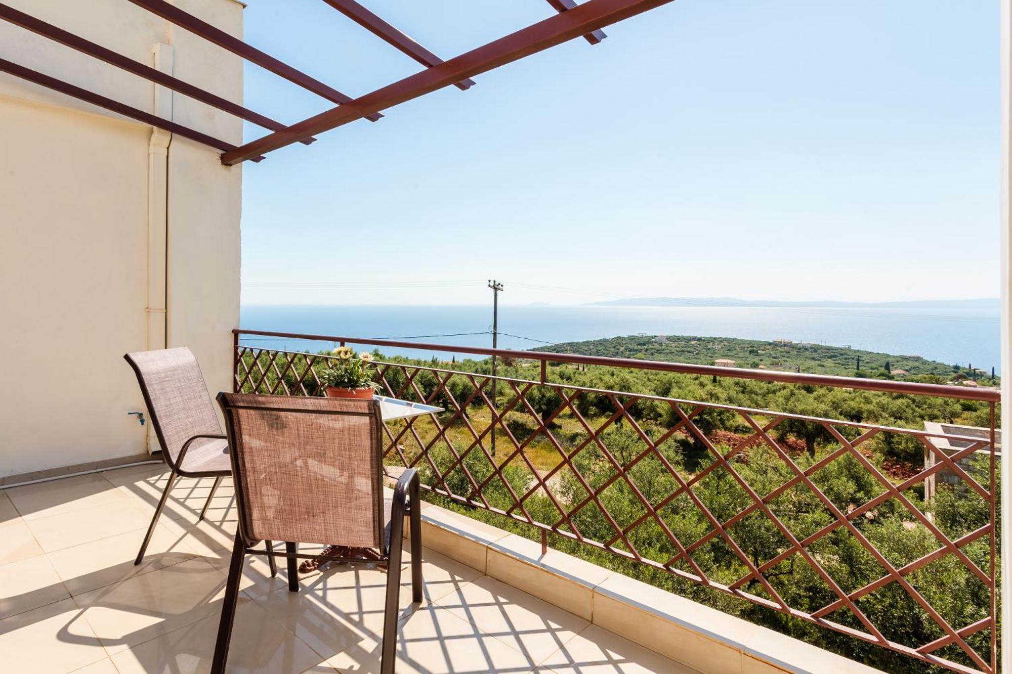 Villa Armonia, Sunset View And Relaxing Beach Vibe Proástion Exterior foto